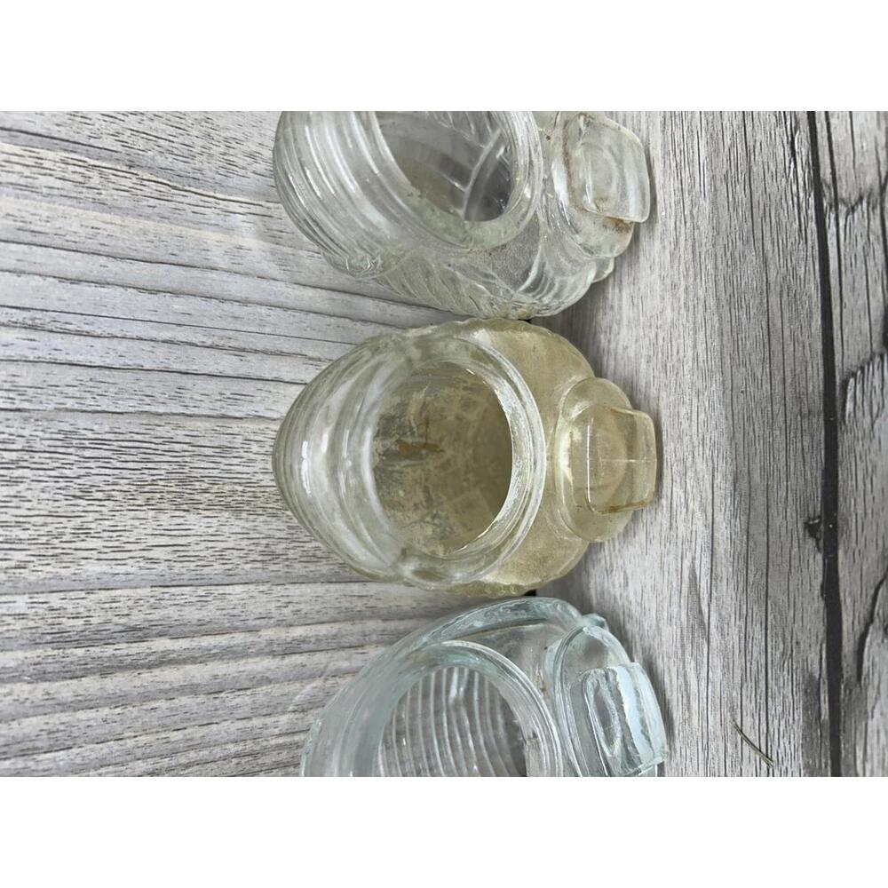 Vintage glass bird waterers lot - Picture 6 of 6